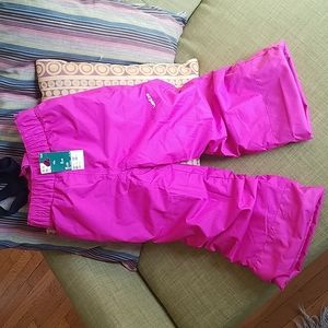 Girls   Hot Pink Snow Pants